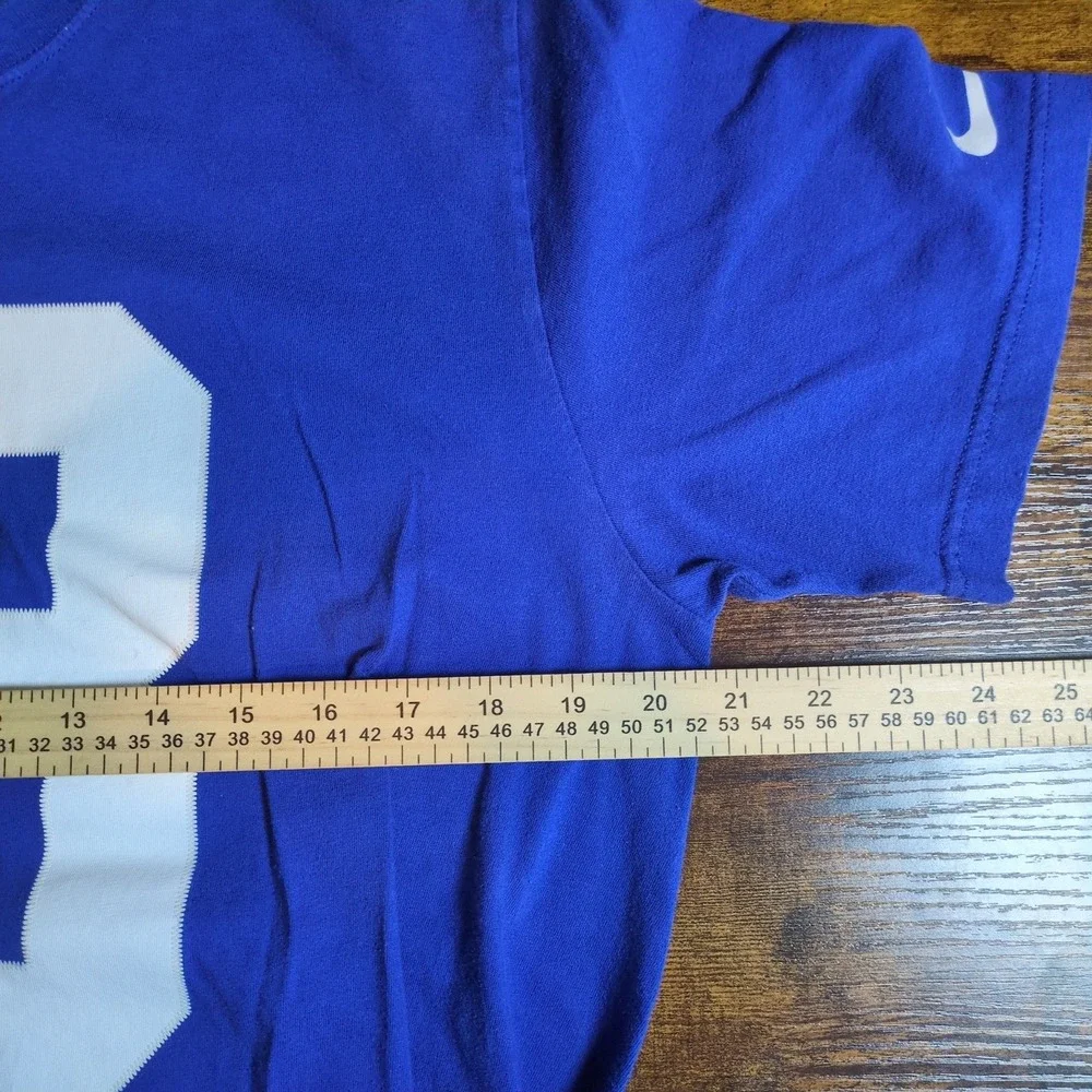 Nike New York Giants Odell Beckham Jr 13 Player T-Shirt Blue Mens Large